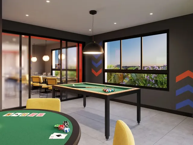 Studio 1 quarto e 1 banheiro, à venda, no bairro Novo Mundo em Curitiba