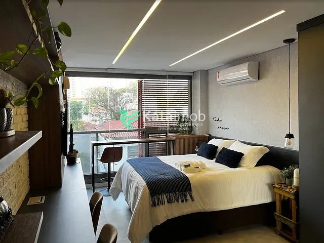 Studio 1 quarto e 1 banheiro, à venda, no bairro Mirandópolis em São Paulo