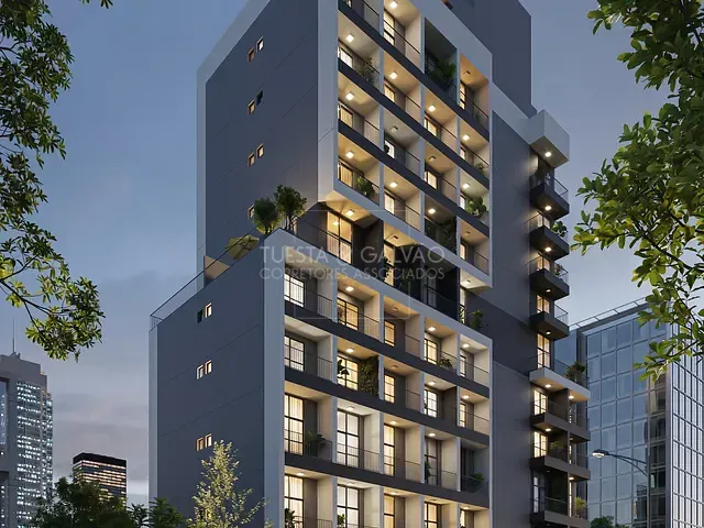 Apartamento com 22m² 1 quarto e 1 banheiro, à venda, no bairro Centro Cívico em Curitiba