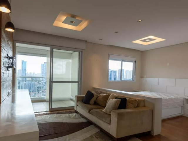 Studio com 91m² 1 quarto e 2 banheiros, à venda ou para alugar, no bairro Vila Cordeiro em São Paulo