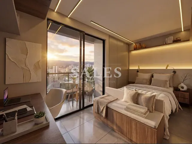 Studio com 24m² 1 quarto e 1 banheiro, à venda, no bairro São Pedro em Juiz de Fora