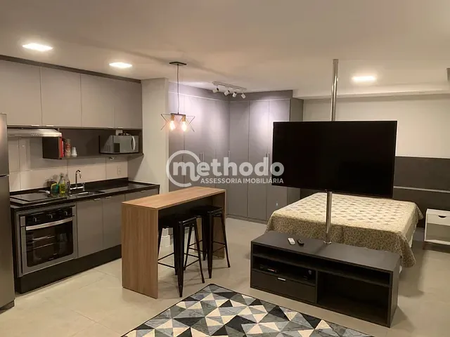 Studio com 43m² 1 quarto e 1 banheiro, para alugar, no bairro Centro em Campinas
