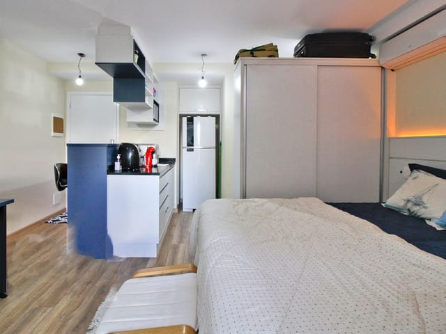 Foto do Studio - Apartamento Studio ao lado do metrô Sumaré com 1 quarto, 1 vaga de garagem | Vista Livre