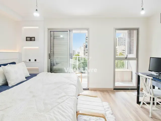 Studio com 30m² 1 quarto e 1 banheiro, à venda, no bairro Vila Madalena em São Paulo