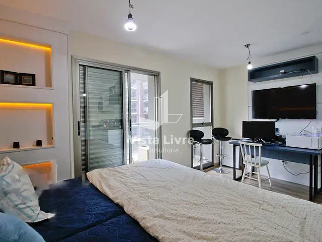 Studio com 30m² 1 quarto e 1 banheiro, à venda, no bairro Vila Madalena em São Paulo
