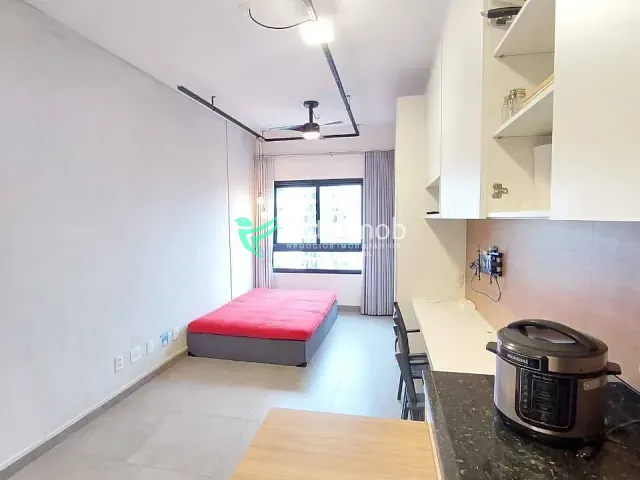 Studio 1 quarto e 1 banheiro, para alugar, no bairro Mirandópolis em São Paulo