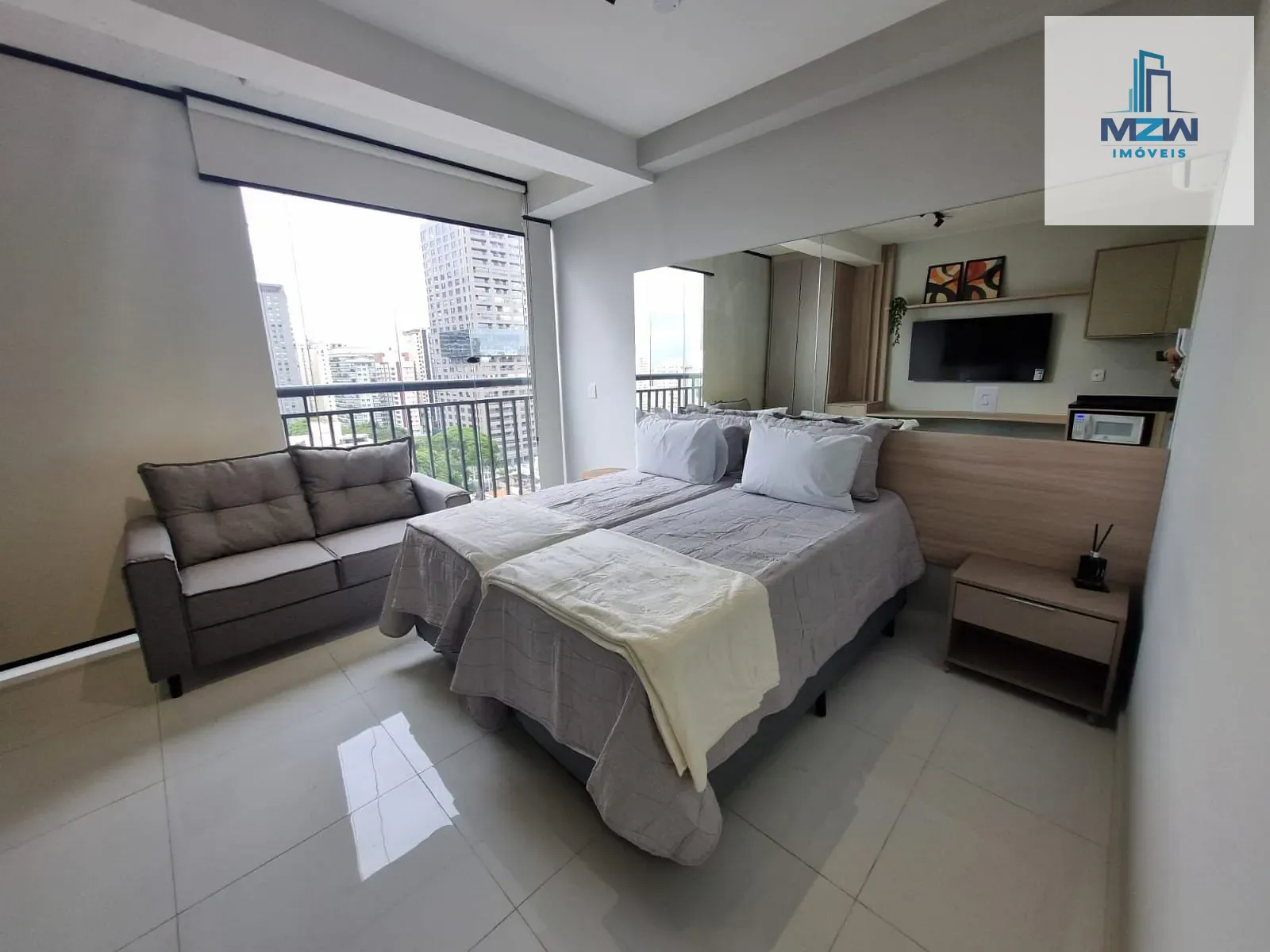 Apartamento, 1 quarto, 34 m² - Foto 1