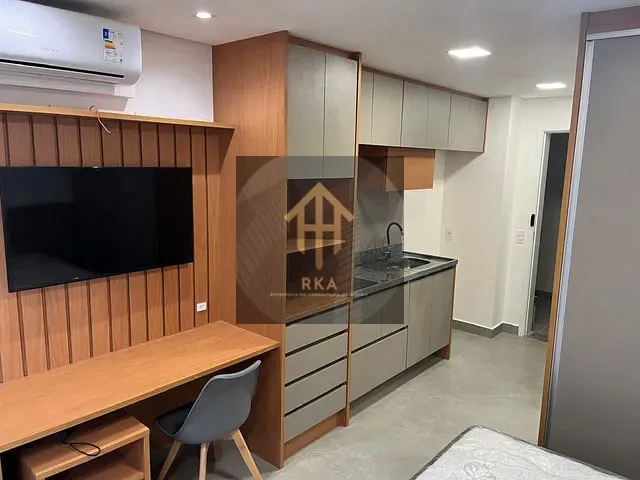 Studio 1 quarto e 1 banheiro, para alugar, no bairro Vila Cordeiro em São Paulo