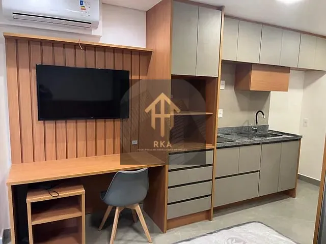 Studio 1 quarto e 1 banheiro, para alugar, no bairro Vila Cordeiro em São Paulo