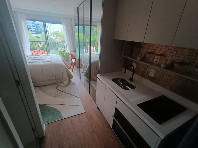 Studio 1 quarto e 1 banheiro, para alugar, no bairro Vila Cordeiro em São Paulo