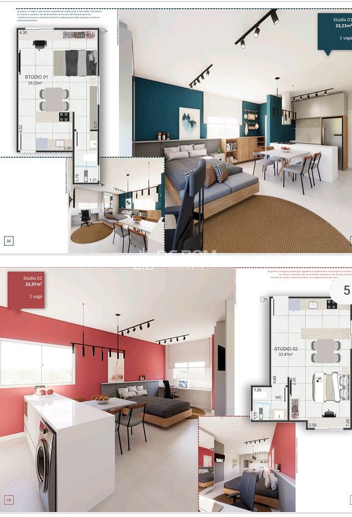 Apartamento, 1 quarto, 34 m² - Foto 1