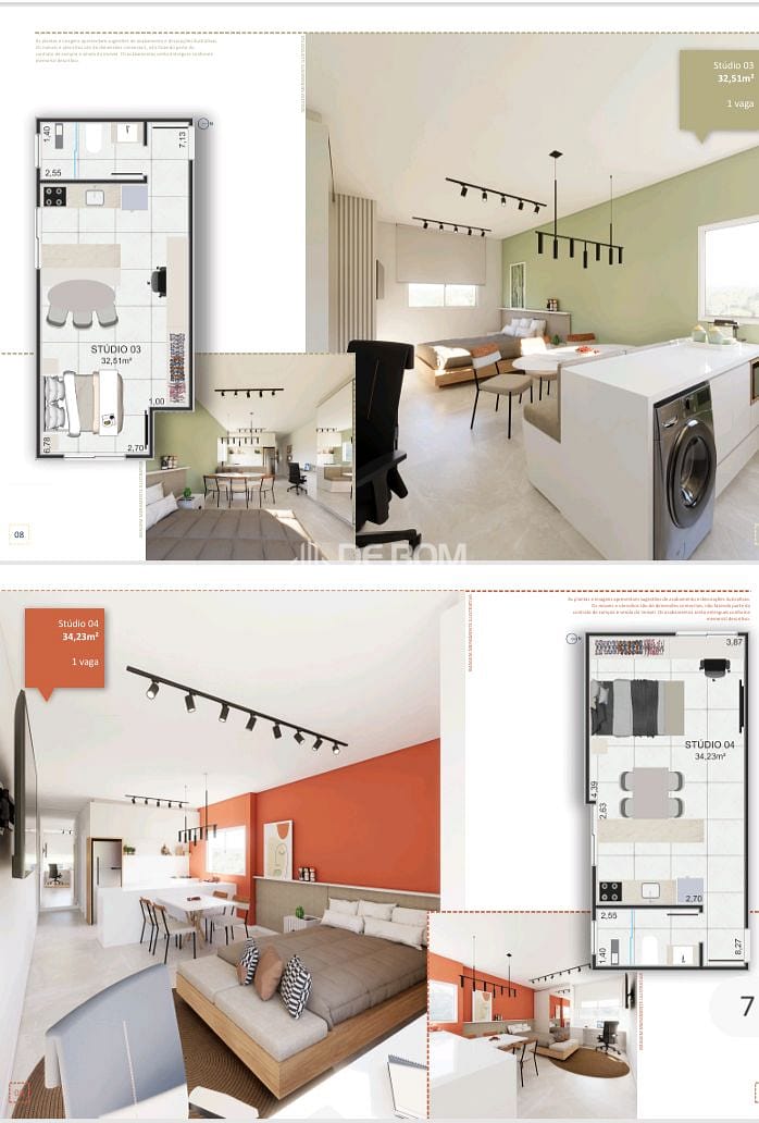 Apartamento, 1 quarto, 34 m² - Foto 6