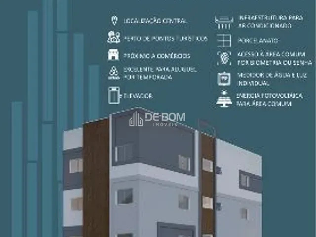 Studio com 34m² 1 quarto e 1 banheiro, à venda, no bairro Jardim Santa Rita em Poços de Caldas