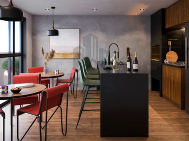 Studio 1 quarto e 1 banheiro, à venda, no bairro Água Verde em Curitiba