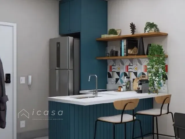 Studio com 36m² 1 quarto e 1 banheiro, à venda, no bairro Perequê-Açu em Ubatuba