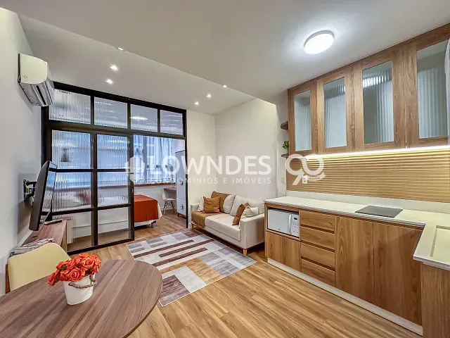 Studio com 32m² 1 quarto e 1 banheiro, à venda, no bairro Centro em Rio de Janeiro