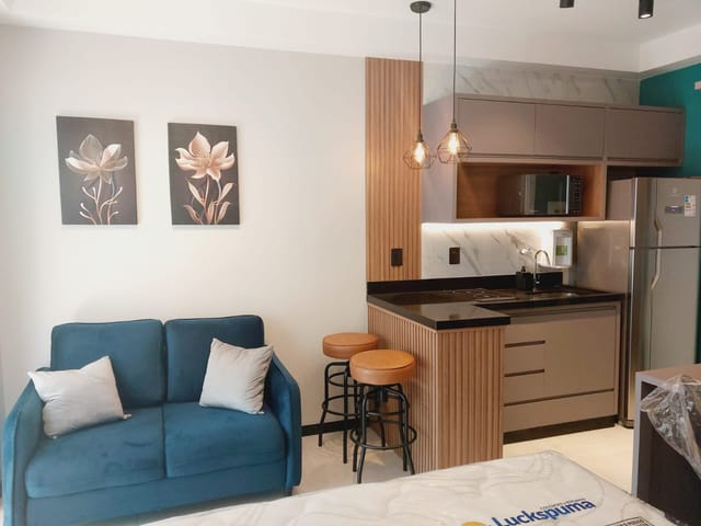 Foto do Studio - Studio para locação novo mobiliado com sacada envidraçada, Perdizes, São Paulo, SP🏠 | Sell Imóveis