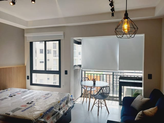 Foto do Studio - Studio para locação novo mobiliado com sacada envidraçada, Perdizes, São Paulo, SP🏠 | Sell Imóveis