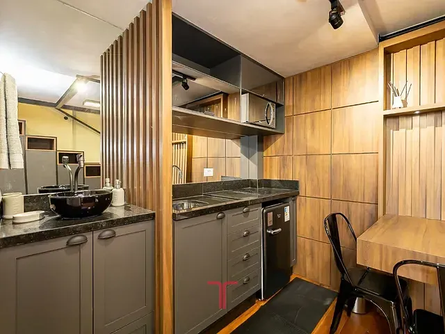 Studio com 54m² 1 quarto e 1 banheiro, para alugar, no bairro Ecoville em Curitiba