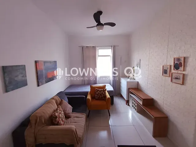 Studio com 26m² 1 quarto e 1 banheiro, para alugar, no bairro Laranjeiras em Rio de Janeiro