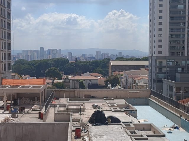 Apartamento 1 quarto e 2 banheiros, à venda, no bairro Vila Dom Pedro I em São Paulo