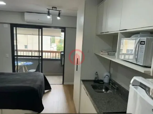 Studio 1 quarto e 1 banheiro, para alugar, no bairro Brooklin Paulista em São Paulo