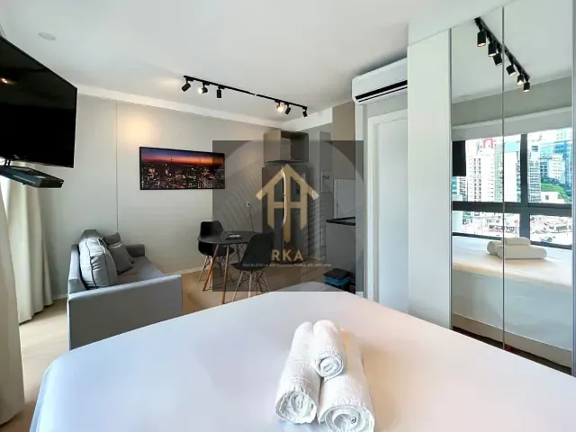 Studio 1 quarto e 1 banheiro, para alugar, no bairro Vila Nova Conceição em São Paulo