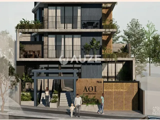 Studio com 24m² 1 quarto e 1 banheiro, à venda, no bairro Água Verde em Curitiba