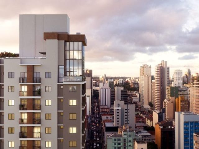 Studio 1 quarto e 1 banheiro, à venda, no bairro Centro em Curitiba