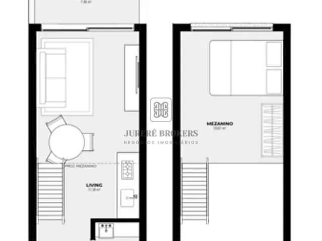 Studio 1 quarto e 1 banheiro, à venda, no bairro Jurerê em Florianópolis