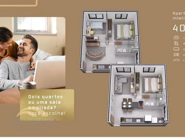 Studio 1 quarto e 1 banheiro, à venda, no bairro Horto em Ipatinga