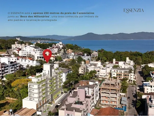Apartamento com 42m² 1 quarto e 1 banheiro, à venda, no bairro Canasvieiras em Florianópolis