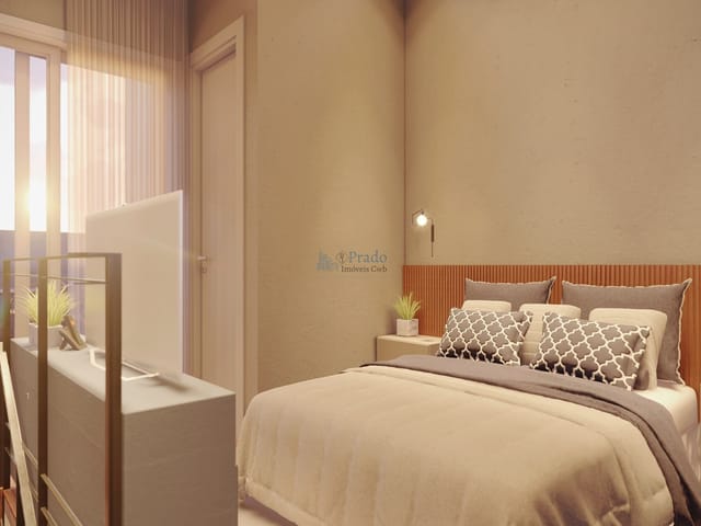 Studio 1 quarto e 1 banheiro, à venda, no bairro Novo Mundo em Curitiba