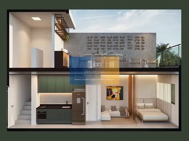 Studio 1 quarto e 1 banheiro, à venda, no bairro Praia dos Carneiros em Tamandaré