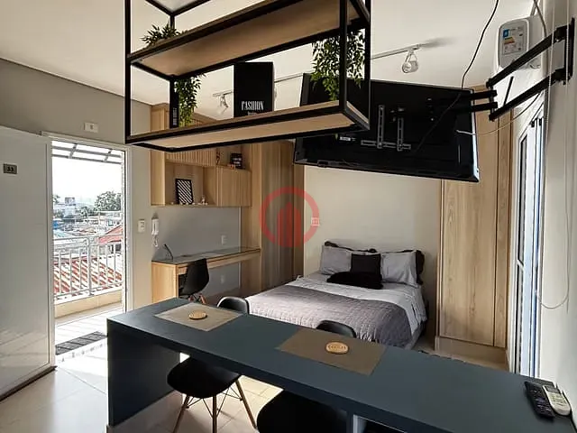Studio 1 quarto e 1 banheiro, para alugar, no bairro Belenzinho em São Paulo
