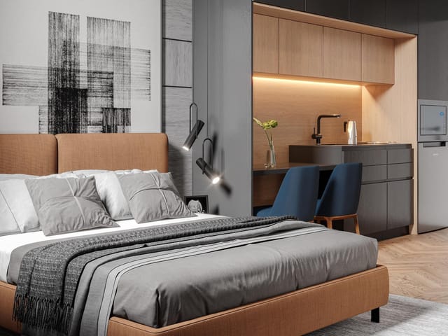 Studio 1 quarto e 1 banheiro, à venda, no bairro Centro em Curitiba