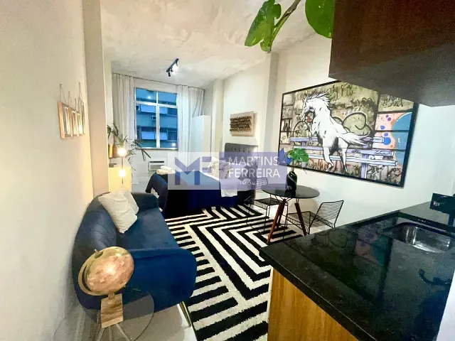 Studio 1 quarto e 1 banheiro, para alugar, no bairro Copacabana em Rio de Janeiro