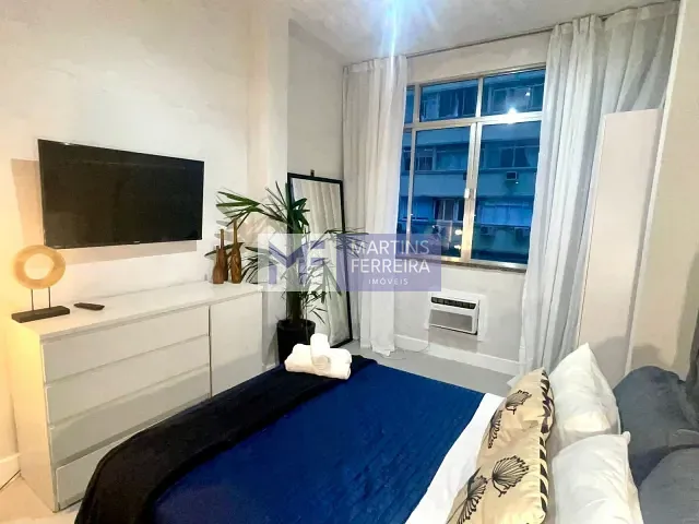 Studio 1 quarto e 1 banheiro, para alugar, no bairro Copacabana em Rio de Janeiro