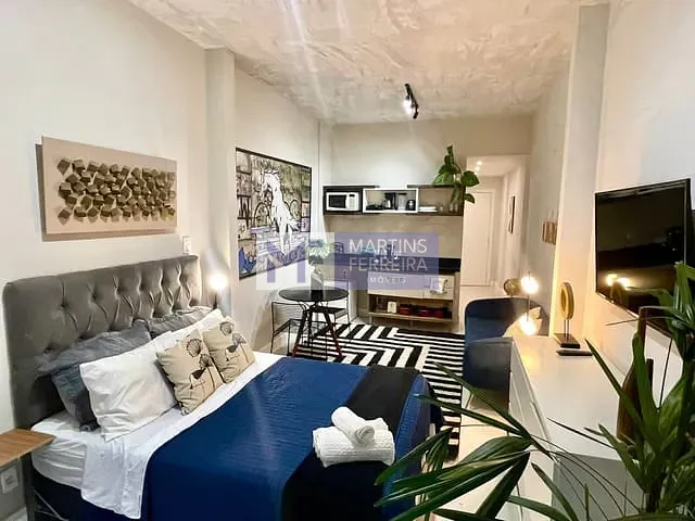 Studio 1 quarto e 1 banheiro, para alugar, no bairro Copacabana em Rio de Janeiro