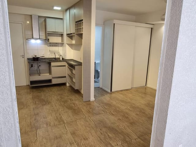 Foto do Studio - Lindo Studio para locação com 34m² com móveis planejados, varanda e vaga de garagem,  localizado na Mooca, São Paulo, SP | Thiago Imóveis