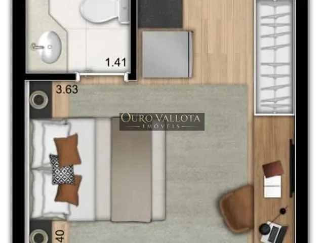 Studio 1 quarto e 1 banheiro, à venda, no bairro Vila Madalena em São Paulo
