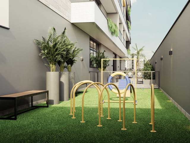 Studio 1 quarto e 1 banheiro, à venda, no bairro Bigorrilho em Curitiba