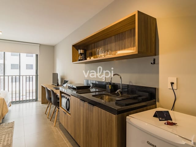 Studio com 36m² 1 quarto e 1 banheiro, para alugar, no bairro Auxiliadora em Porto Alegre