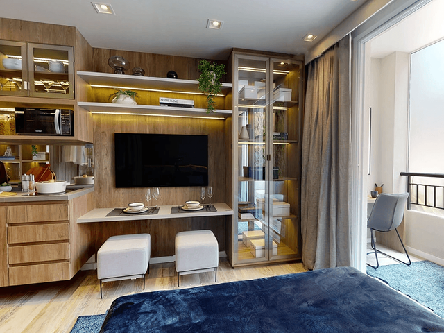 Foto do Studio - 🏙️ Seu Novo Começo no Max Belém: Studio de 24,35m² Moderno, Prático e à 300m do Metrô! | Organização Imobiliária Açores