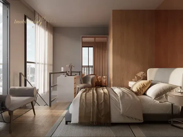 Apartamento 1 quarto e 2 banheiros, à venda, no bairro Centro em Curitiba