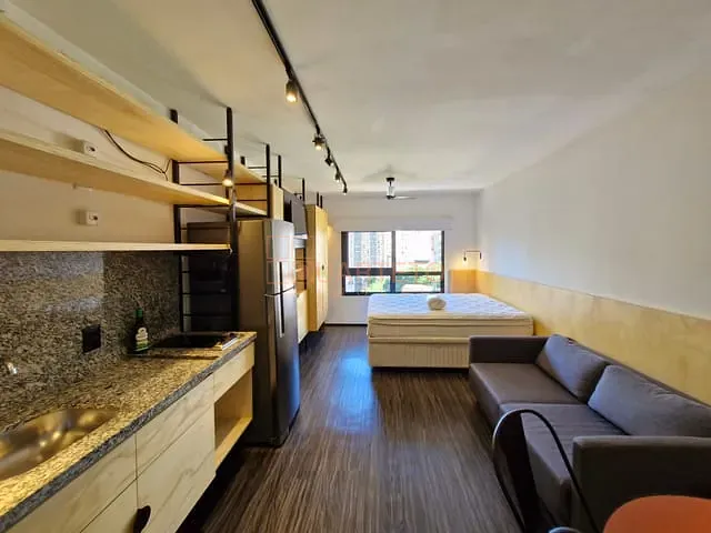 Studio 1 quarto e 1 banheiro, para alugar, no bairro Consolação em São Paulo