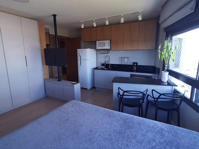 Studio 1 quarto e 1 banheiro, à venda, no bairro São Gonçalo em Pelotas
