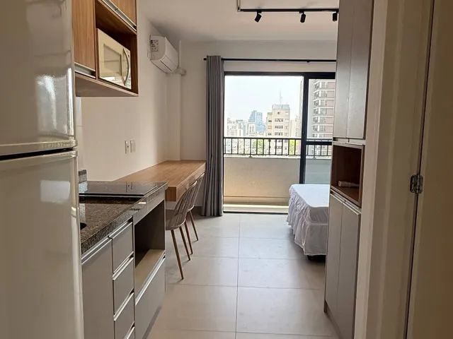 Studio com 28m² 1 quarto e 1 banheiro, para alugar, no bairro Pinheiros em São Paulo