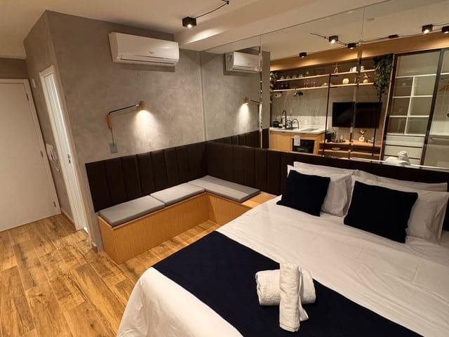 Foto do Studio - Studio na Vila Mariana, Rua Joaquim Távora, todo mobiliado, com 1 quarto ao lado da ESPM e Belas Artes. | MDG IMÓVEIS