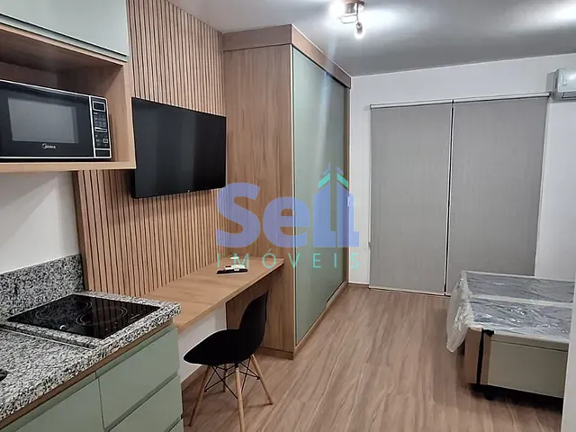 Studio 1 quarto e 1 banheiro, para alugar, no bairro Santo Amaro em São Paulo